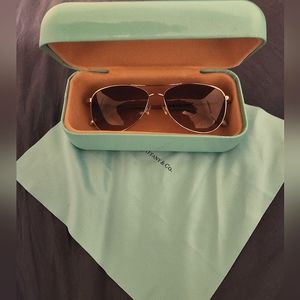 Tiffany aviator sunglasses